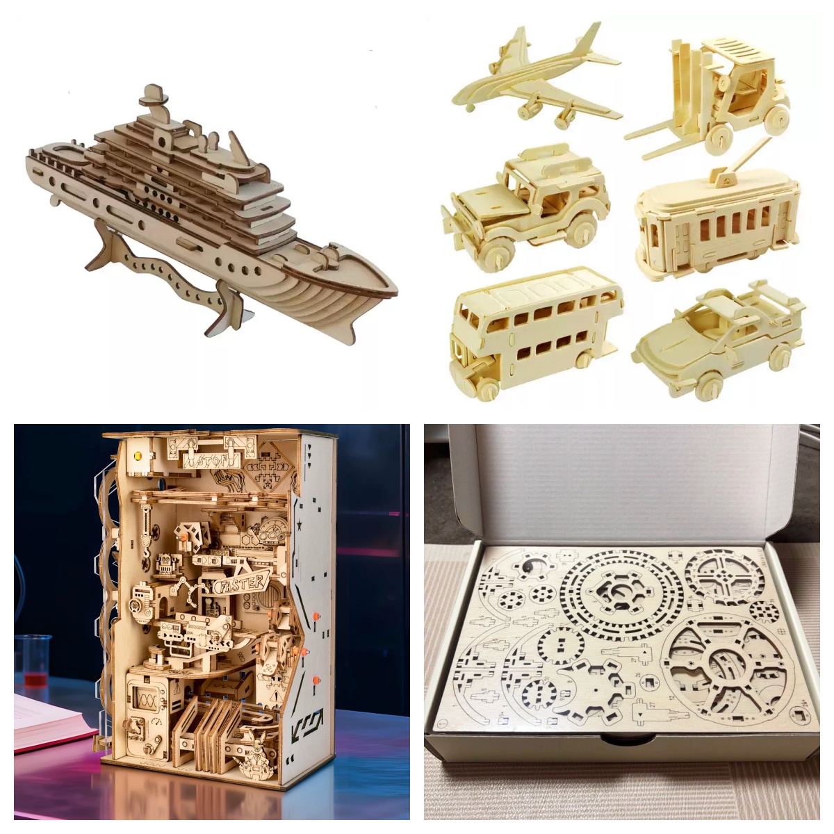 co2-laser-cut-3D-wooden-puzzles