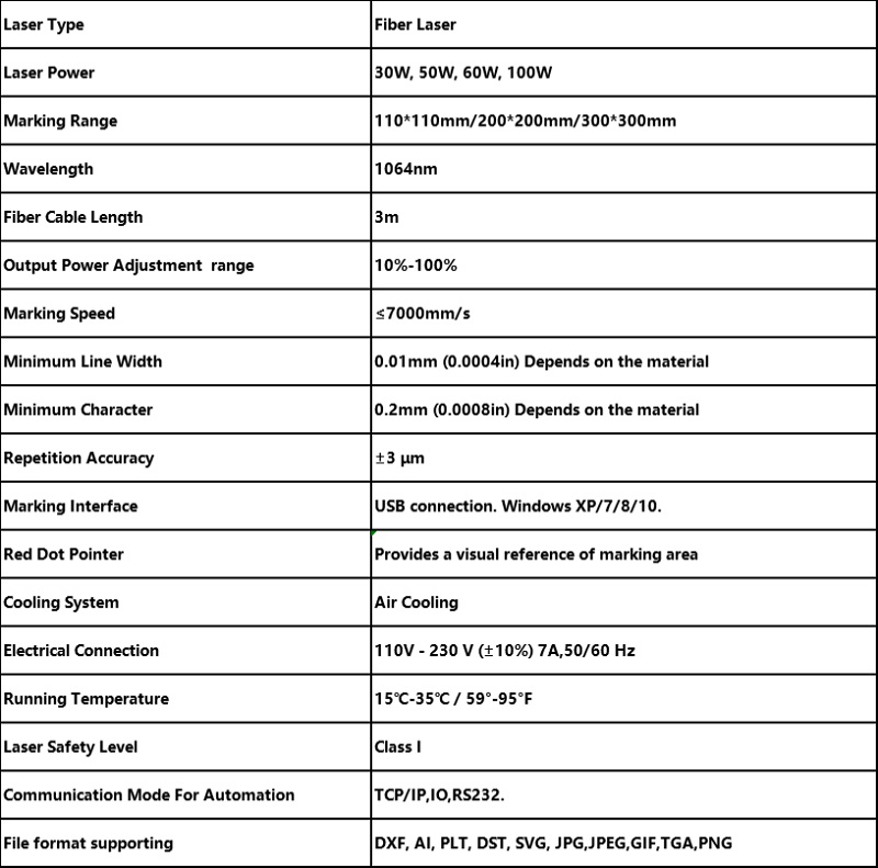 50w-fiber-laser-metal-engraver-machine-technical-specifications